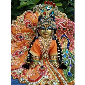 Bal Radha Rani Idol with complete sringar items