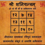 Shani Yantra