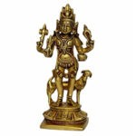 Bhairav Shankar Puja idol