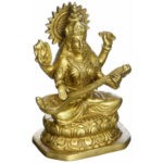 Saraswati Mata Idol for Home Temple