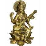 Saraswati Devi Puja Idol