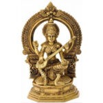 Saraswati Mata Idol for Home Temple