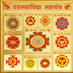 Dash Mahavidya Yantra (GOLD PLATED)