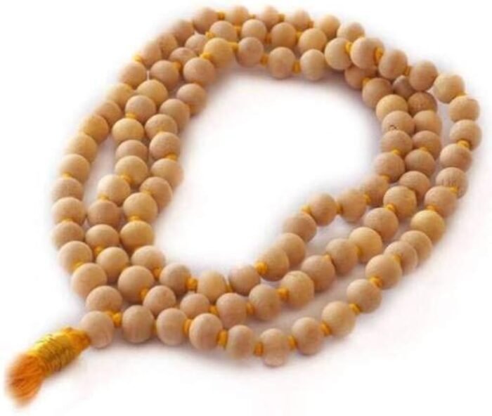 108 nag safed chandan jaap mala