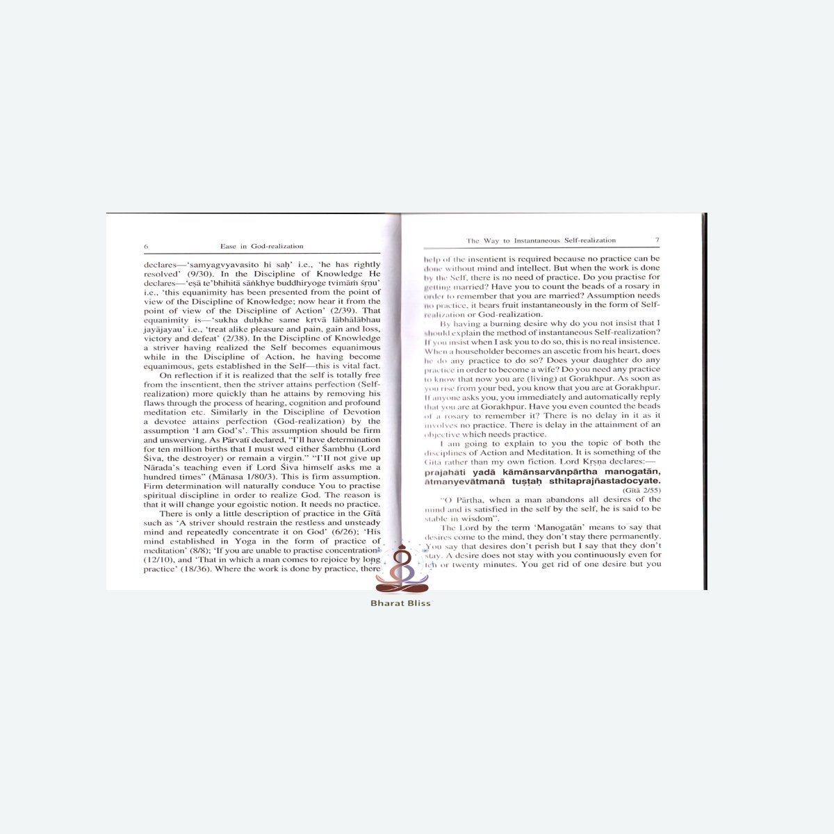 Ease in god realization 01