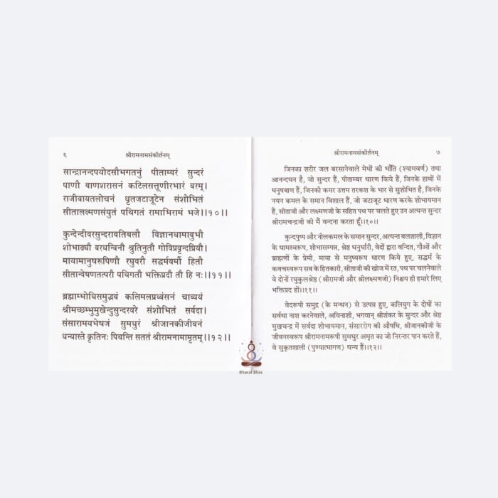 shri ramnaam sankirtanam [ hindi anuvad evam bhajano sahit]