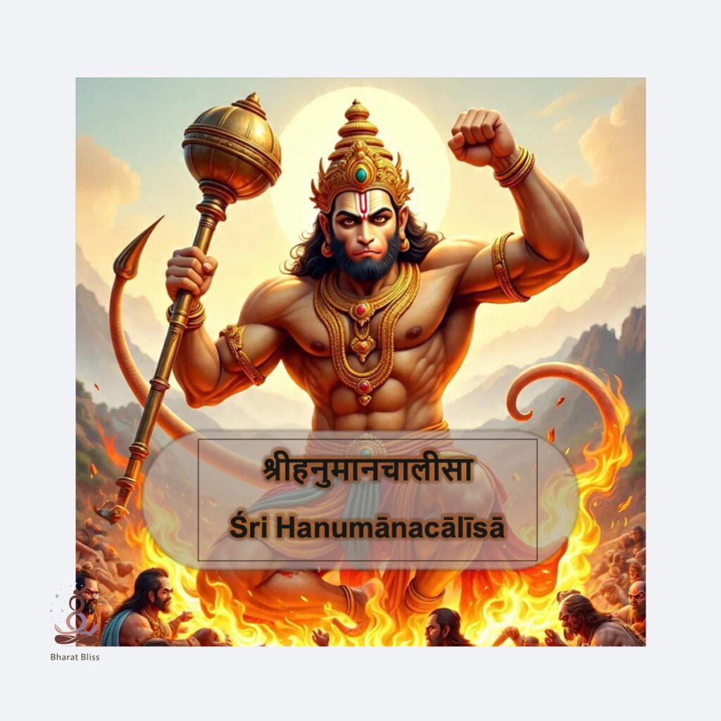 श्रीहनुमानचालीसा Śri Hanumānacālīsā