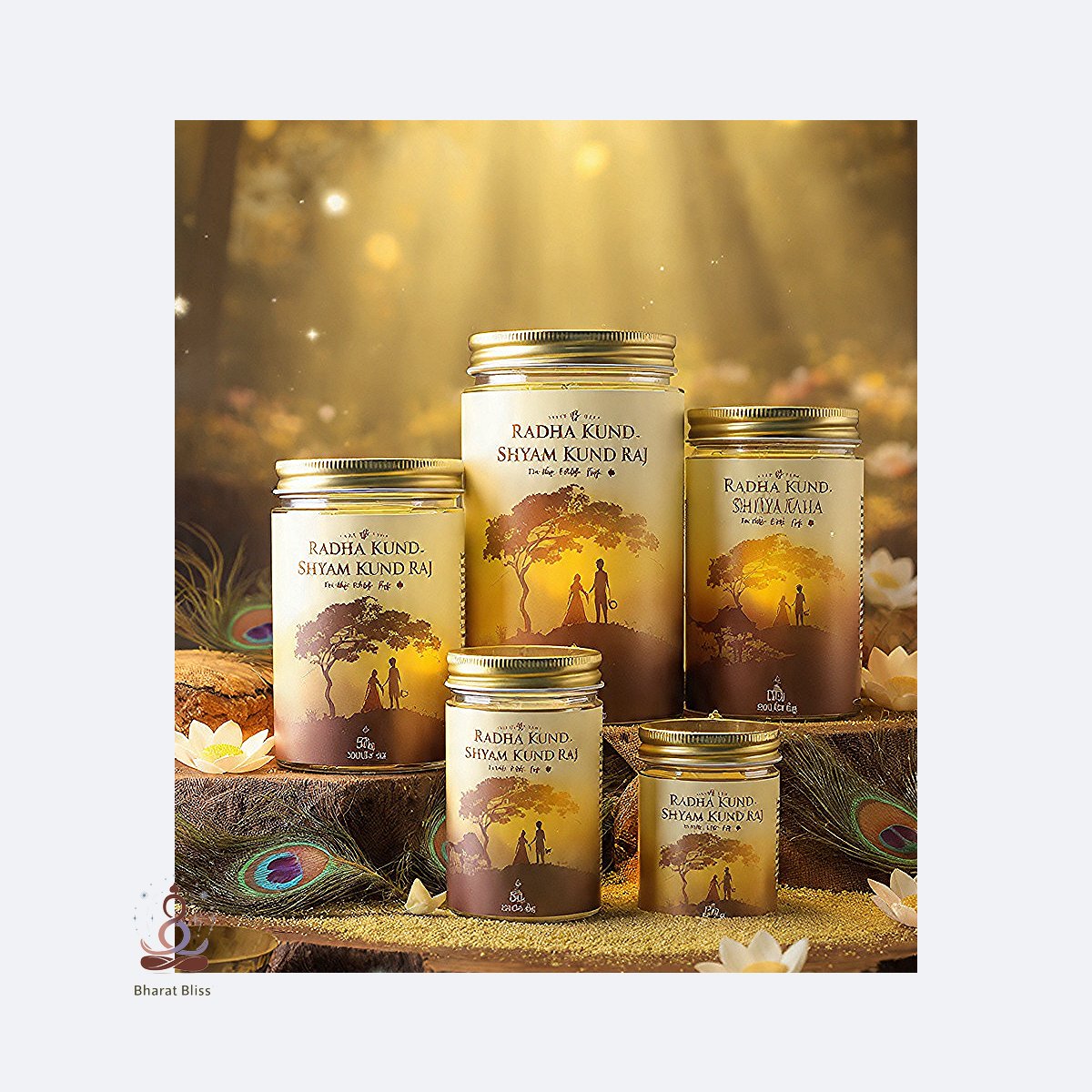 राधा कुंड-श्याम कुंड पवित्र रज (गोवर्धन)/ Radha Kund- Shyam Kund Holy Soil(Govardhan)